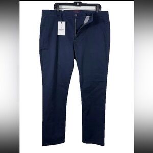 UNTUCKit Straight Relaxed Fit N.Blue5-Pocket Chino Pants 38x32 Men’s Pants / NWT